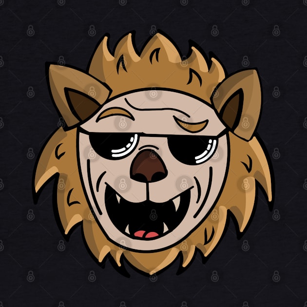 Lion with Sunglasses by The Good Life